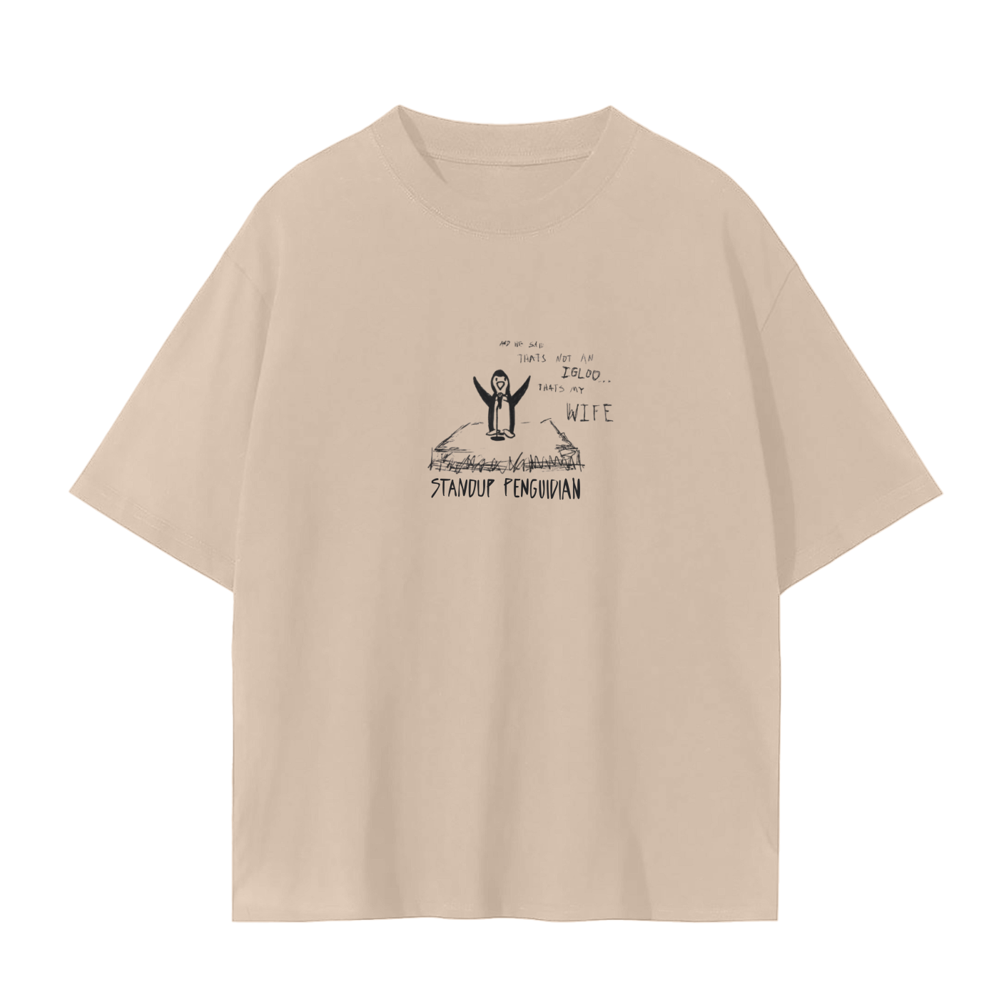 Stand-Up Penguidian Tee